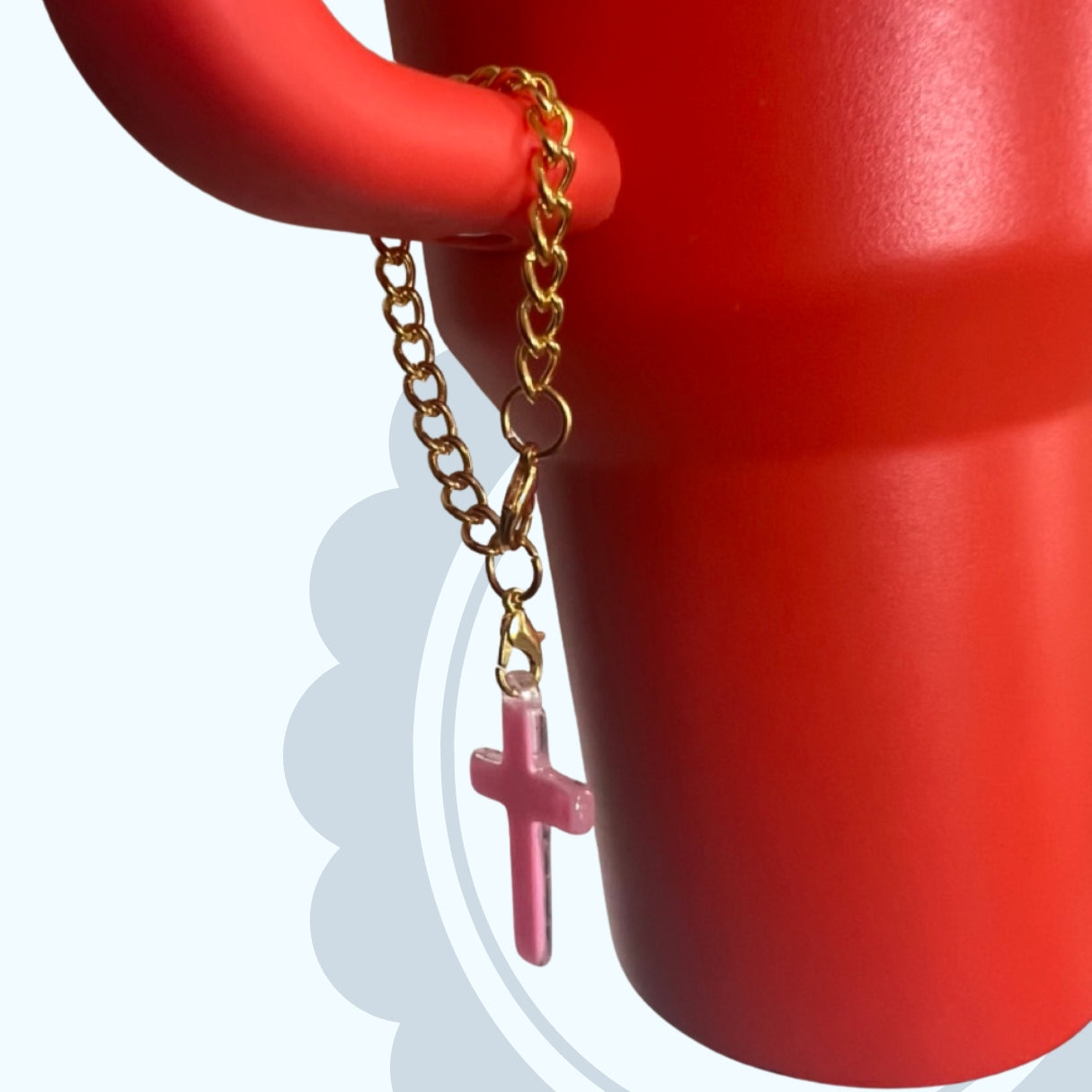 Cross Keychain For Water Bottle